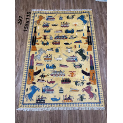 Afghan war rugs, 9/11 war rugs, world trade center  Afghan map rugs opium rugs size 155 cm x 110 cm
