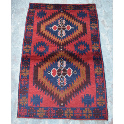 Afghan hand made rug Baloch rugs, size 130 cm x 85 cm