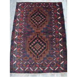 Afghan hand made rug Baloch rugs, size 130 cm x 90 cm