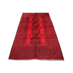 Turkman hand made rugs, phil pai turkman rug, Red carpet hand made size 207 cm x 130 cm