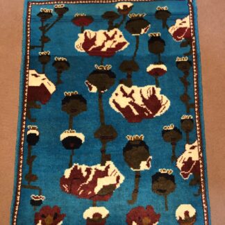 Hand Made Afghan war Rug, afghan opium war rugs Size 60  cm x 80 cm