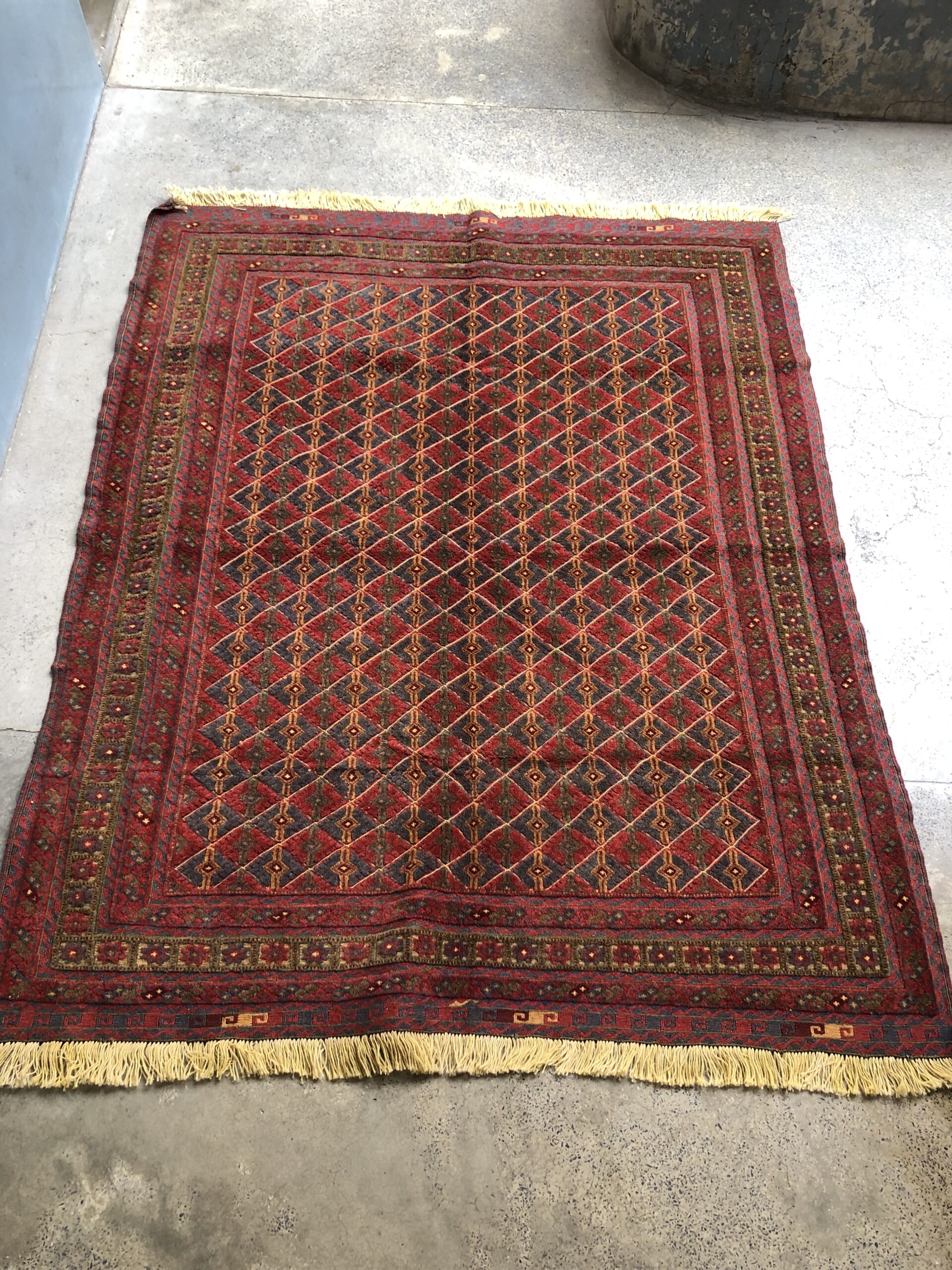 Hand Made Afghan rugs, mishwani rug, area rugs, baloch rugs,  rugs Size 150 cm x  185 cm