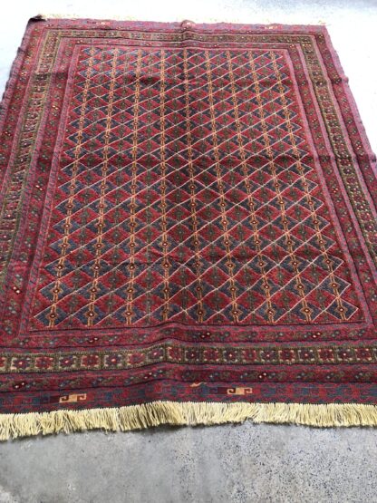 Hand Made Afghan rugs, mishwani rug, area rugs, baloch rugs,  rugs Size 150 cm x  185 cm - Image 2