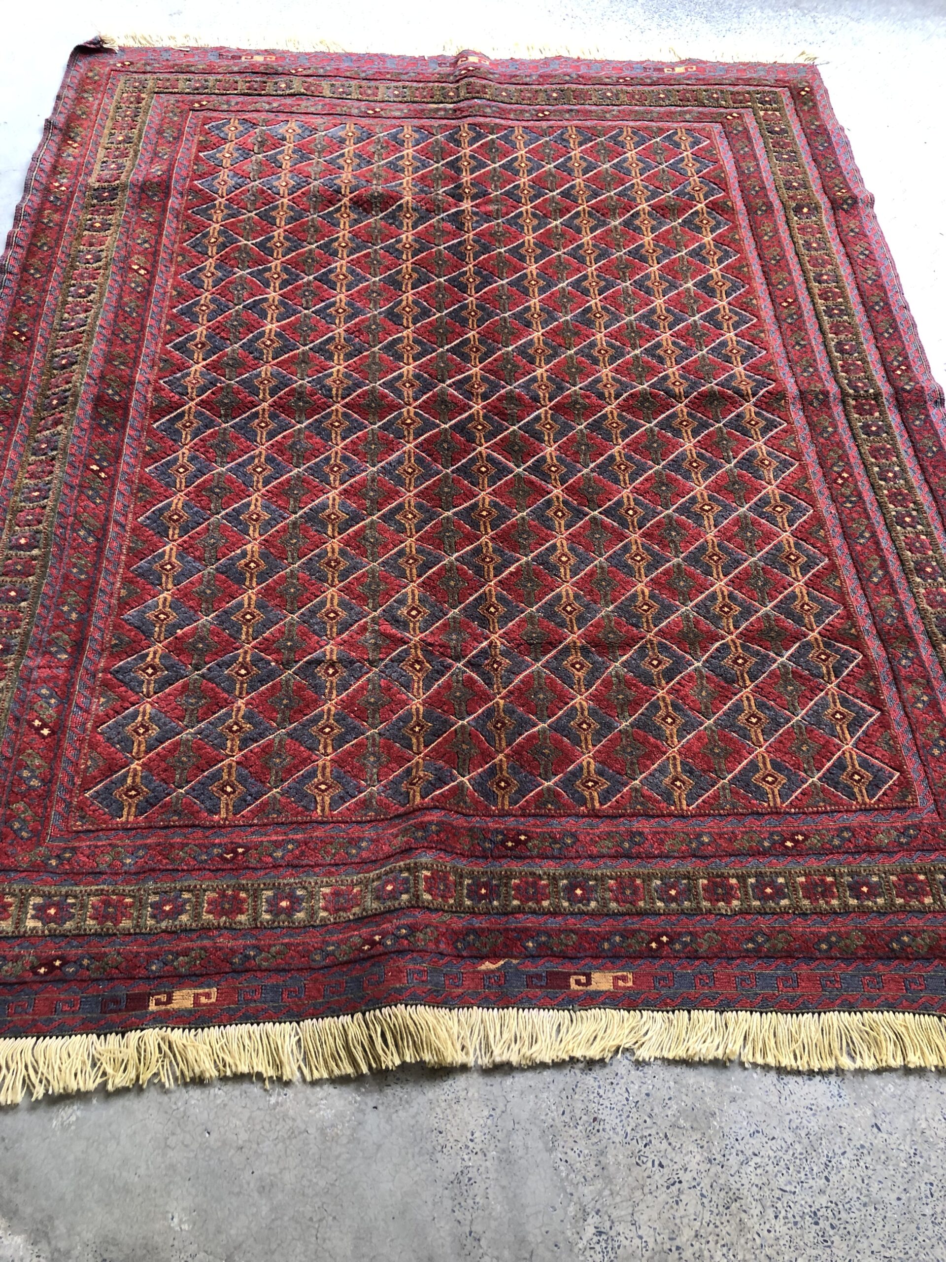 Hand Made Afghan rugs, mishwani rug, area rugs, baloch rugs,  rugs Size 150 cm x  185 cm - Image 2