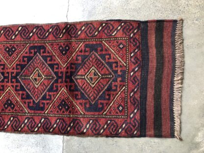 Hand Made Afghan war Rug, afghan ak47 and weapons war rugs Size 232 cm x 63 cm - Image 2
