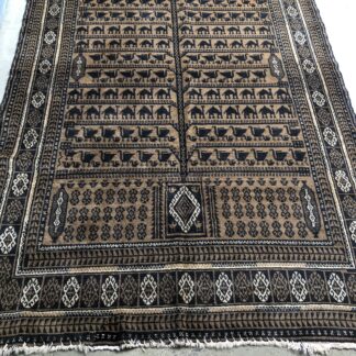 Hand Made Afghan war Rug, afghan ak47 and weapons war rugs Size 225 cm x 150 cm