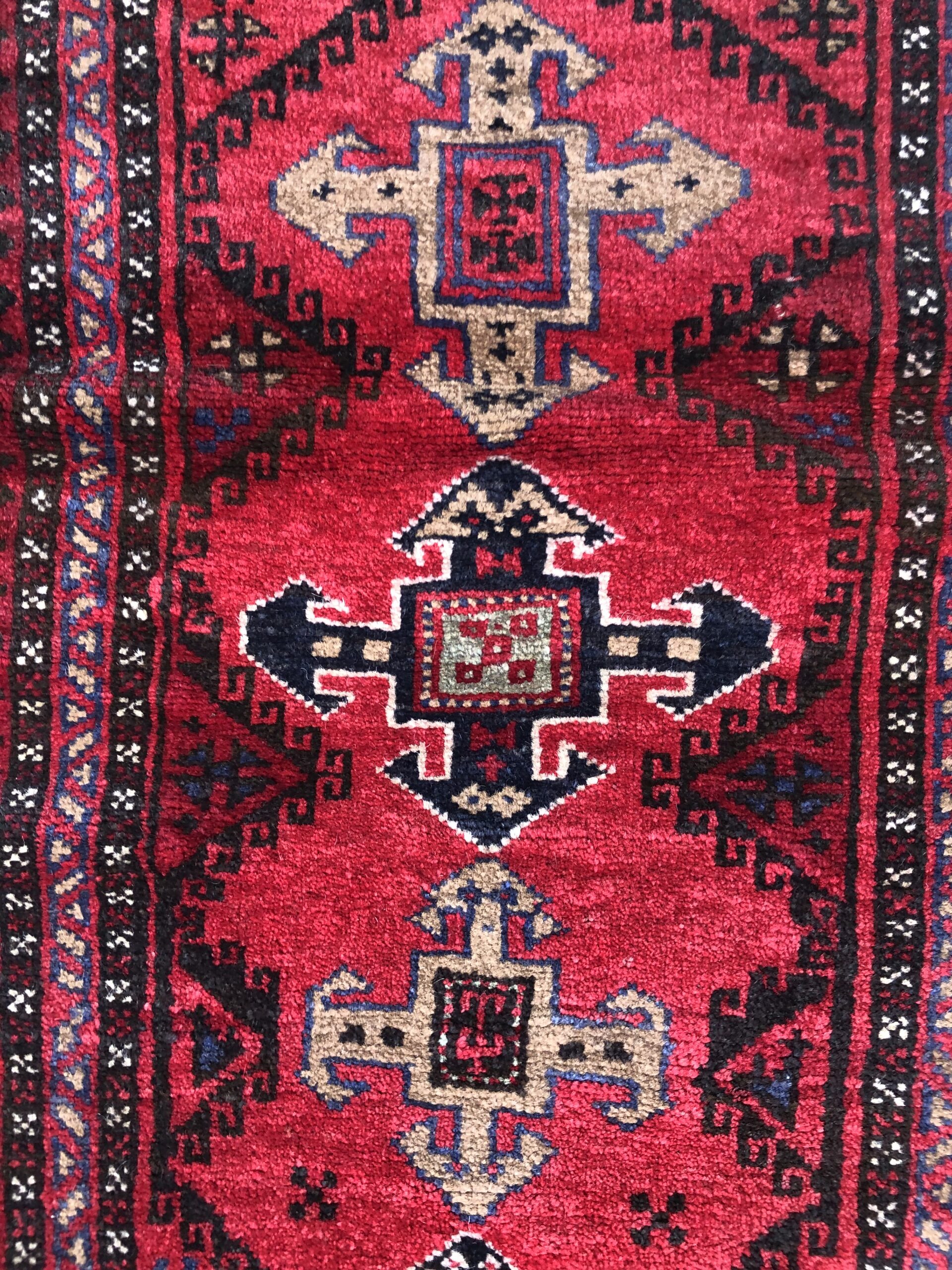 Hand Made Afghan war Rug, afghan ak47 and weapons war rugs Size 155 cm x 93 cm - Image 2