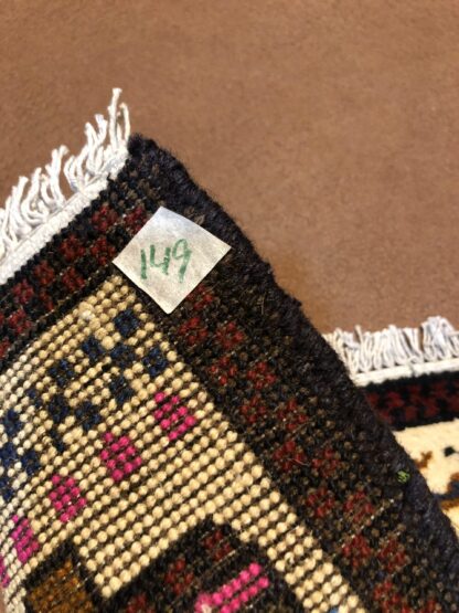 rug no 149 Hand Made Afghan war Rug , 9/11 world trade center war rugs with weapons Size 60  cm x 80 cm - Image 3