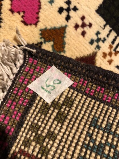 rug no 150 Hand Made Afghan war Rug , 9/11 world trade center war rugs with weapons Size 60  cm x 80 cm - Image 3