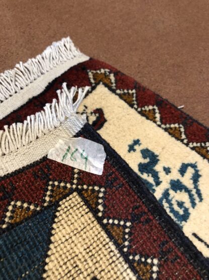 rug no 164 Hand Made Afghan war Rug , 9/11 world trade center war rugs with weapons Size 60  cm x 80 cm - Image 2
