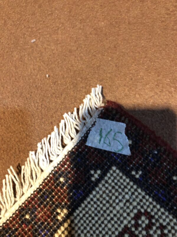 rug no 145 Hand Made Afghan war Rug , 9/11 world trade center war rugs with weapons Size 60  cm x 80 cm - Image 3