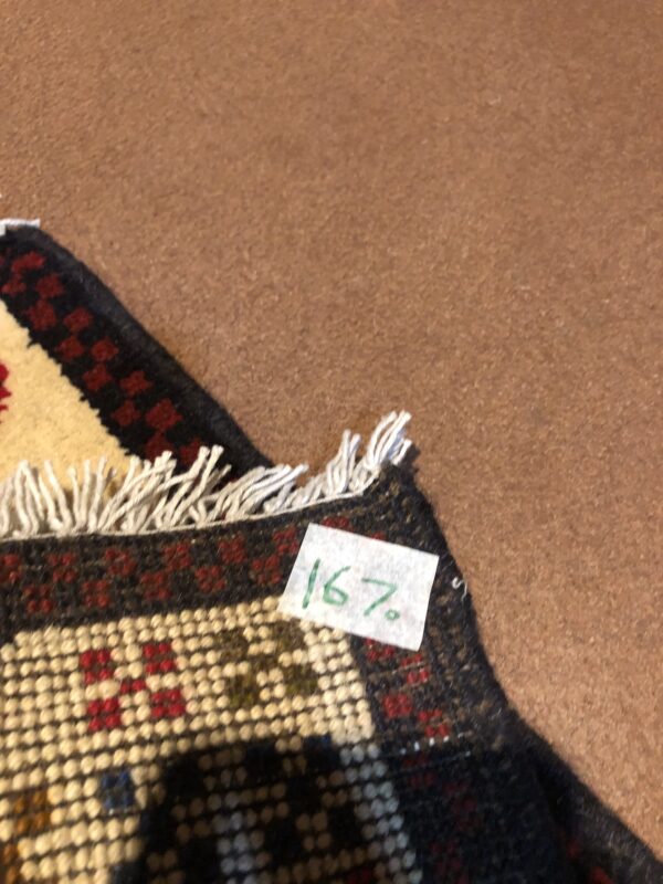 rug no 143 Hand Made Afghan war Rug , 911 rugs with weapons Size 60 cm x 80 cm - Image 3