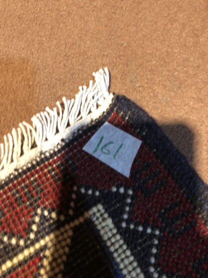 rug no 161 Hand Made Afghan war Rug , 9/11 world trade center war rugs with weapons Size 60  cm x 80 cm - Image 3