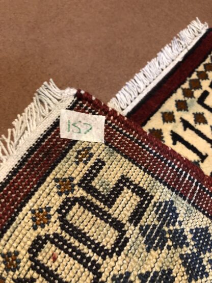 rug no 157 Hand Made Afghan war Rug , 9/11 world trade center war rugs with weapons Size 60  cm x 80 cm - Image 3