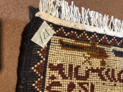 rug no 71 Hand Made Afghan war Rug , 9/11 world trade center war rugs with weapons Size60  cm x 80 cm - Image 3