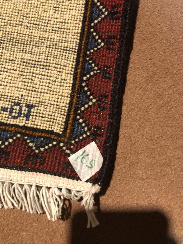 rug no 56 Hand Made Afghan war Rug , 9/11 world trade center war rugs with weapons Size60  cm x 80 cm - Image 3