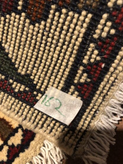 rug no 162 Hand Made Afghan war Rug , 9/11 world trade center war rugs with weapons Size 60  cm x 80 cm - Image 2