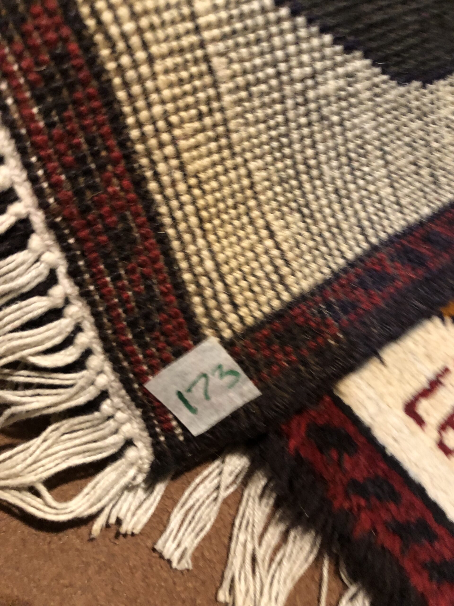 rug no 173 Hand Made Afghan war Rug , 9/11world trade center war rugs with weapons Size 60 cm x 80 cm - Image 3