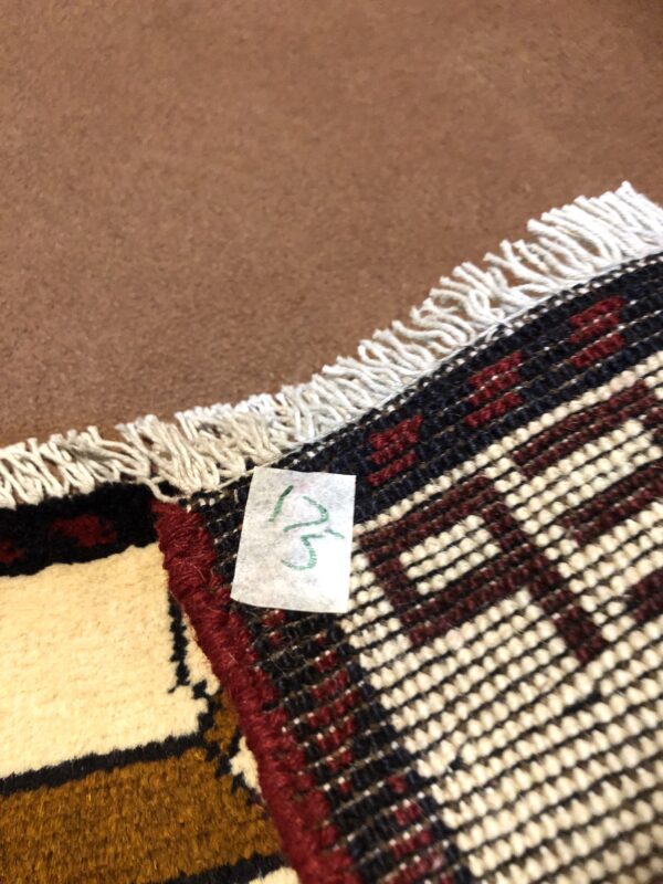 Hand Made Afghan war Rug , 911 rugs with weapons Size 60 cm x 80 cm - Image 2