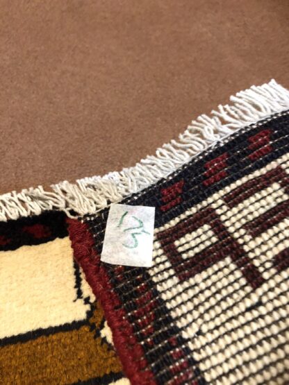 Hand Made Afghan war Rug , 911 rugs with weapons Size 60 cm x 80 cm - Image 2