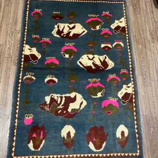 rug no 1 Hand Made Afghan war Rug , 9/11 world trade center war rugs with weapons Size 120 cm x 80 cm