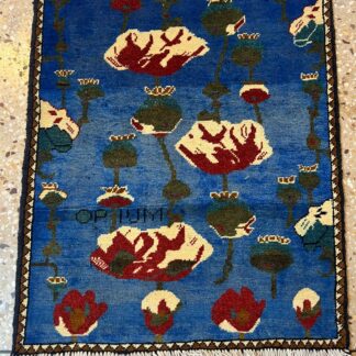 no 26 Hand Made Afghanistan rug ak 47, afghan war rugs, Size 60 cm x 80 cm