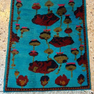 no 23 Hand Made Afghanistan rug ak 47, afghan war rugs, Size 60 cm x 80 cm