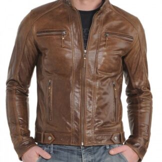 Hand Made Leather jacket for bickers and all occasions