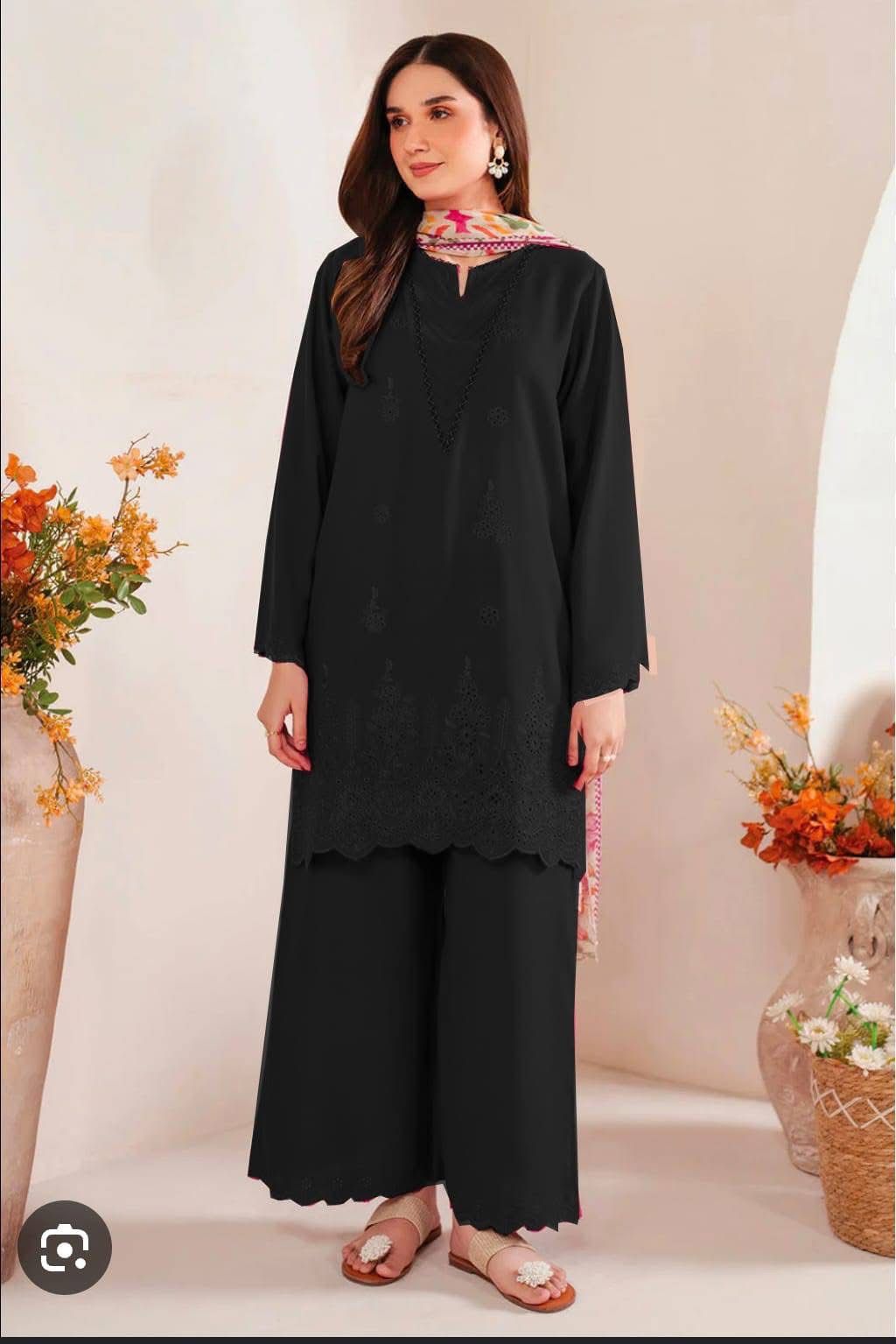 Pakistani winter dress unstitch - Image 8