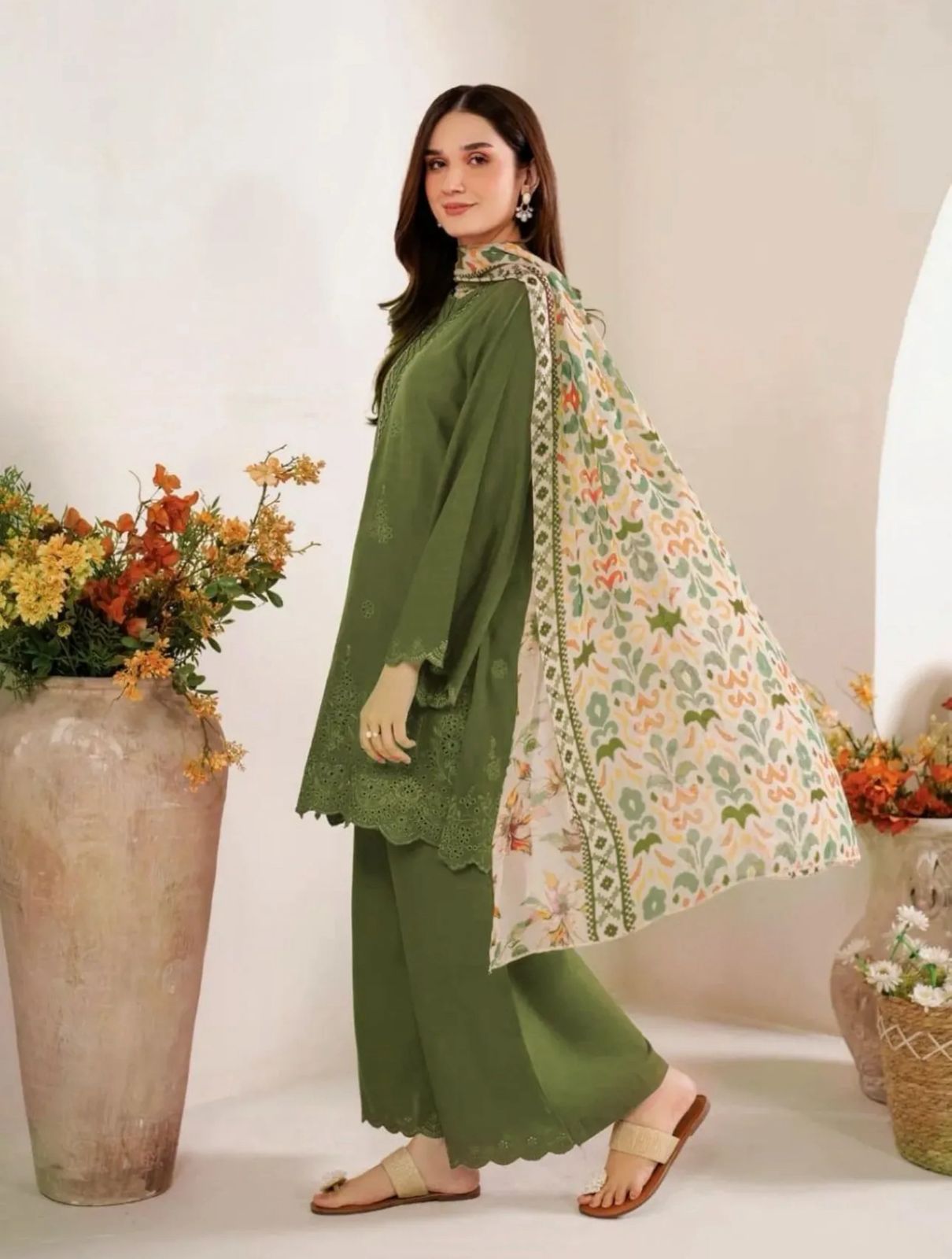 Pakistani winter dress unstitch