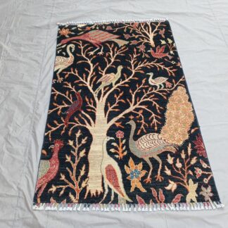 Hand Made Afghan Animals Design Home Decor rugs Size 151cm x 96cm